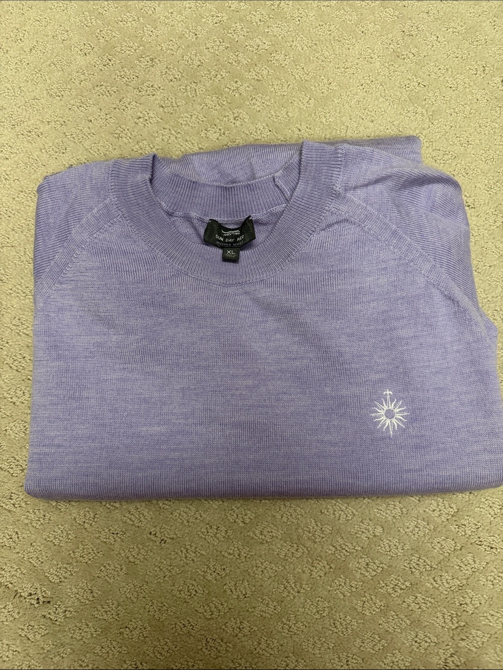 Sun Day Red x Fairmont Grand Del Mar Lavender Crewneck Sweater - Men